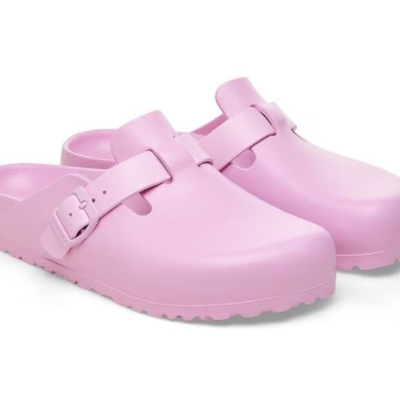 Birkenstock Women's Boston EVA Clog, Fondant Pink Narrow fit - Picture 4 of 6